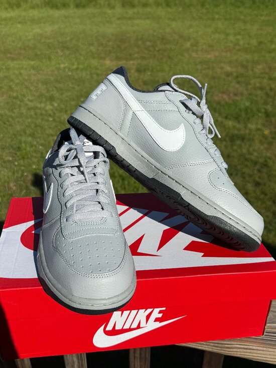 Nike Dunk Low Grey Fog Clean Minimalist Streetwear Sneakers NWT 3456 SZ 9